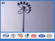 LED Electric Q235B Materiale mastro di acciaio, palo di luce per autostrada, mastro di torre di luce colore personalizzato